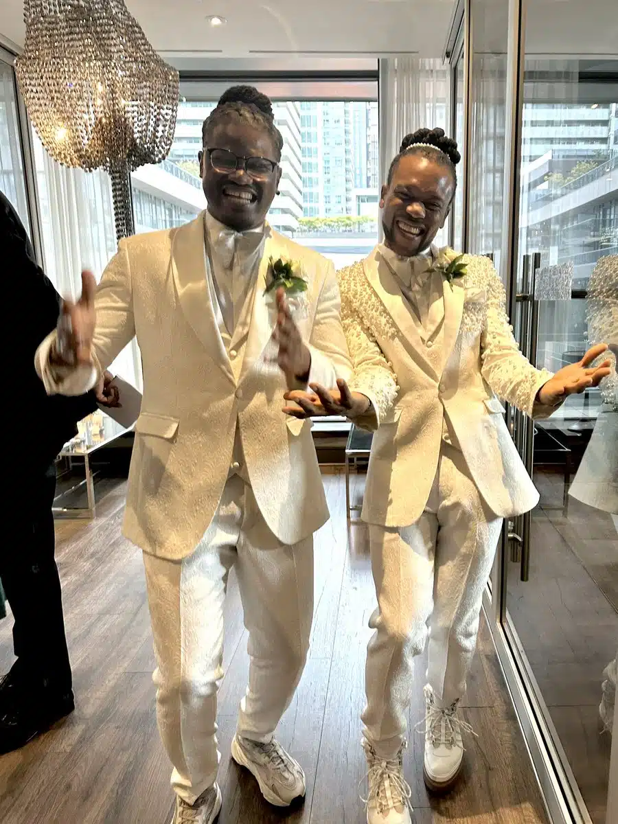 Two Nigerian gay men tie the knot in Canada (Video)