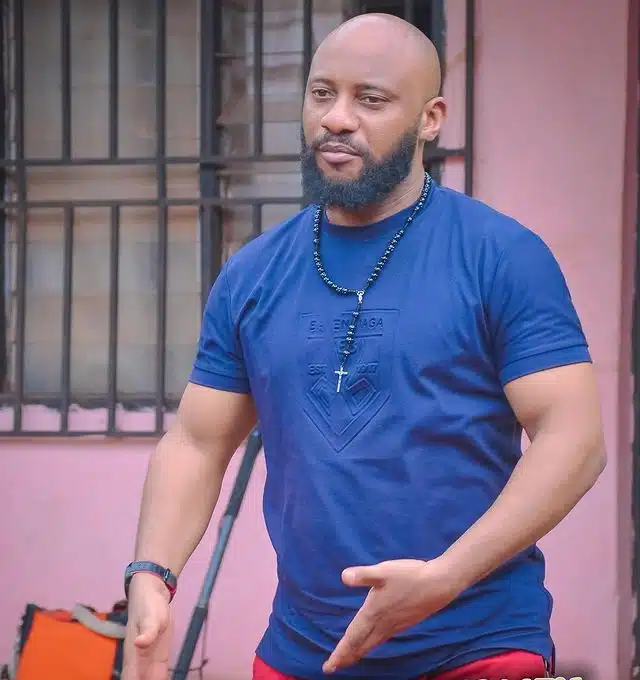 Yul Edochie gushes as fans shower him endless love in Abuja (Video)