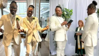 Two Nigerian gay men tie the knot