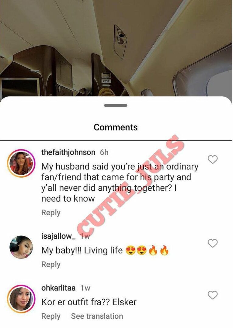 BRed’s wife storms husband’s alleged side chic’s comment section to question her