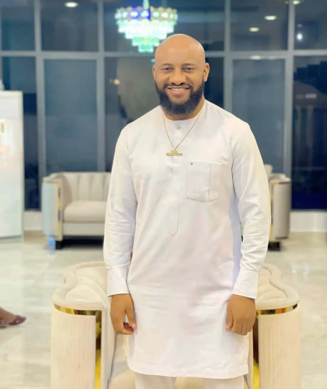 Yul Edochie celebrates daughter as she bags endorsement deal with skincare brand