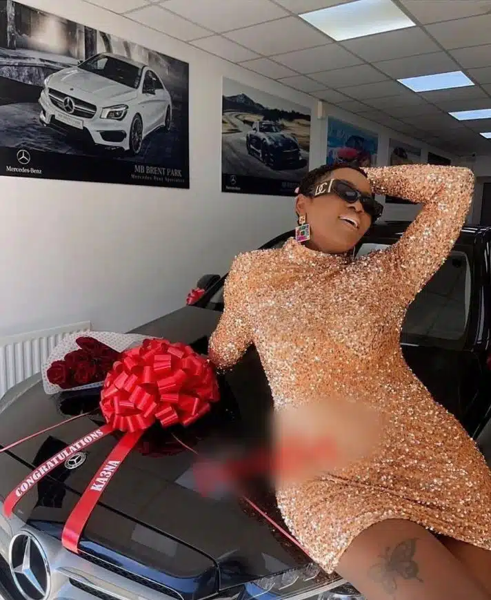 Ka3na Jones buys brand new Benz months following passing of her husband