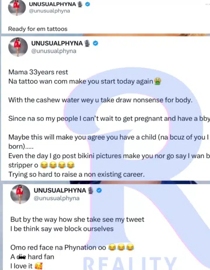 Phyna and Chichi air each other’s dirty laundry as they fight dirty online