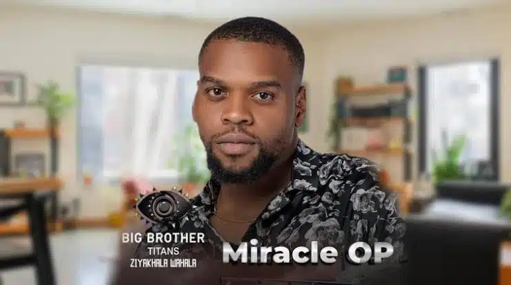 BBNaija Titans star, Miracle Op, pays a visit to Frodd and his new baby with numerous gifts (Video)