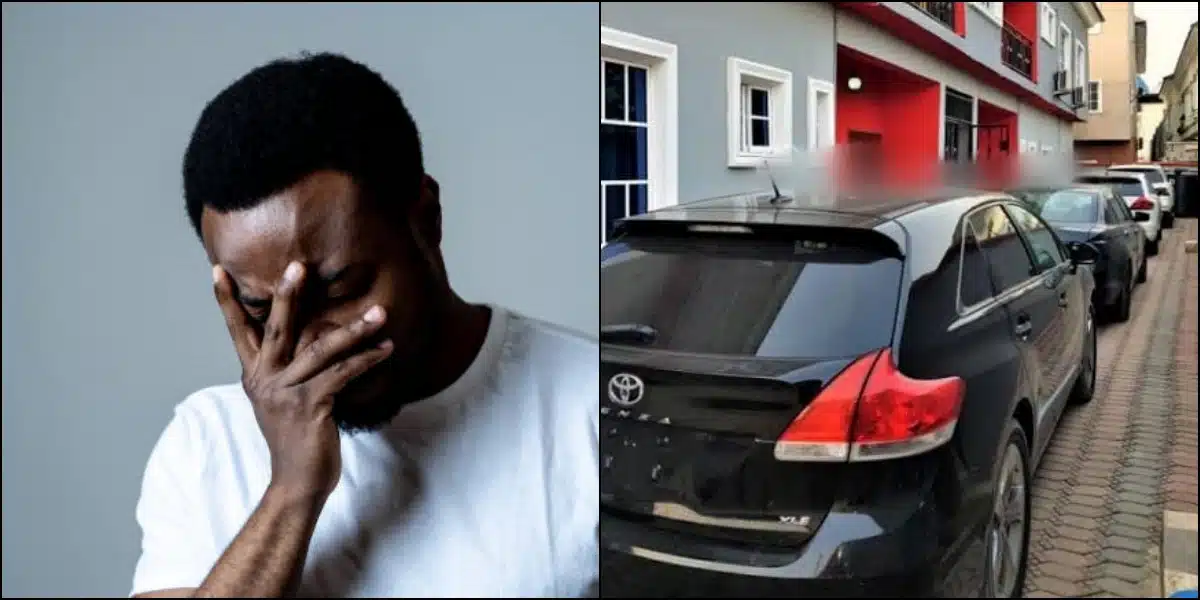 “Because I have 3 cars” – Tenant cries out as landlord moves to evict him over his vehicles