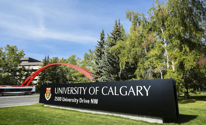 University of Calgary International Entrance Scholarship Canada 2023/2024