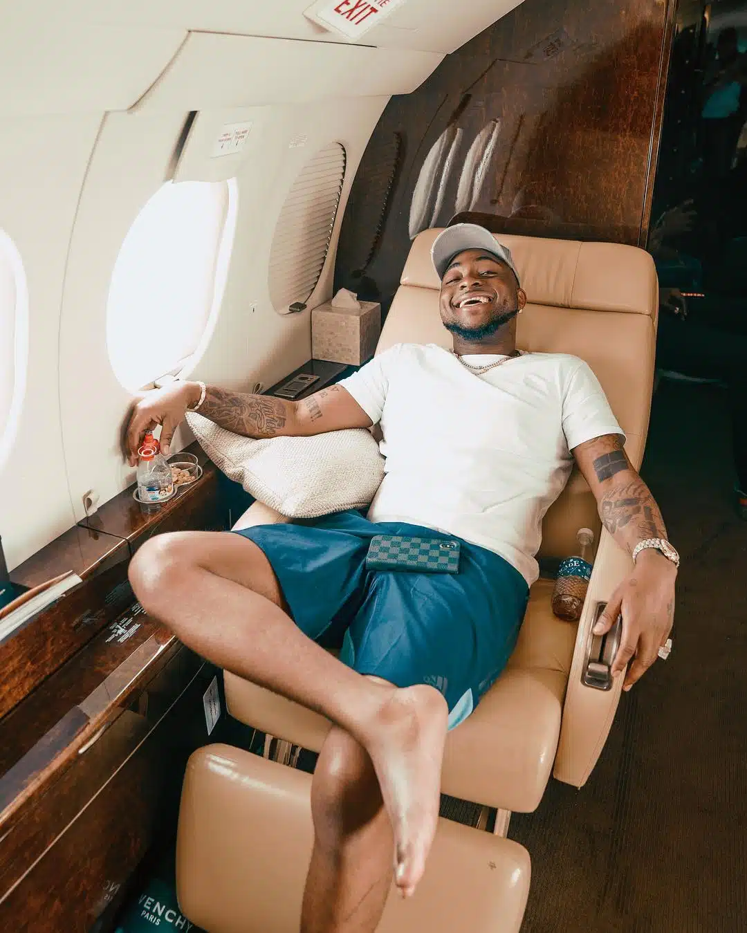 “Even if Davido stops making music today, he’ll still be flying private jet; he has the money” – Don Jazzy