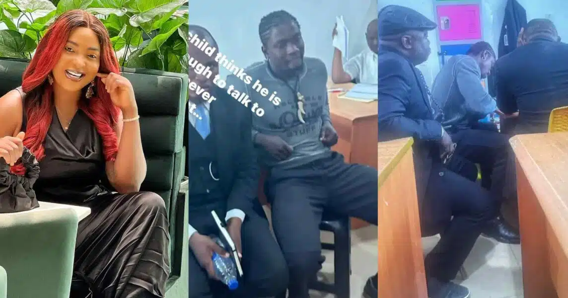 “Why you no wear singlet go bro?” – Blessing CEO leaps for joy as police invite VeryDarkman