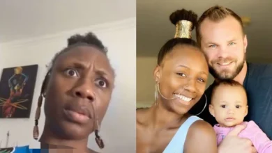 “A broken home is never easy” – Moment Korra Obidi expresses shock, mutes her live video as daughter tells her something about visiting her dad