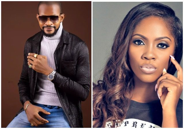 “Why didn’t you congratulate Davido on the arrival of his twins” – Uche Maduagwu querries Tiwa Savage