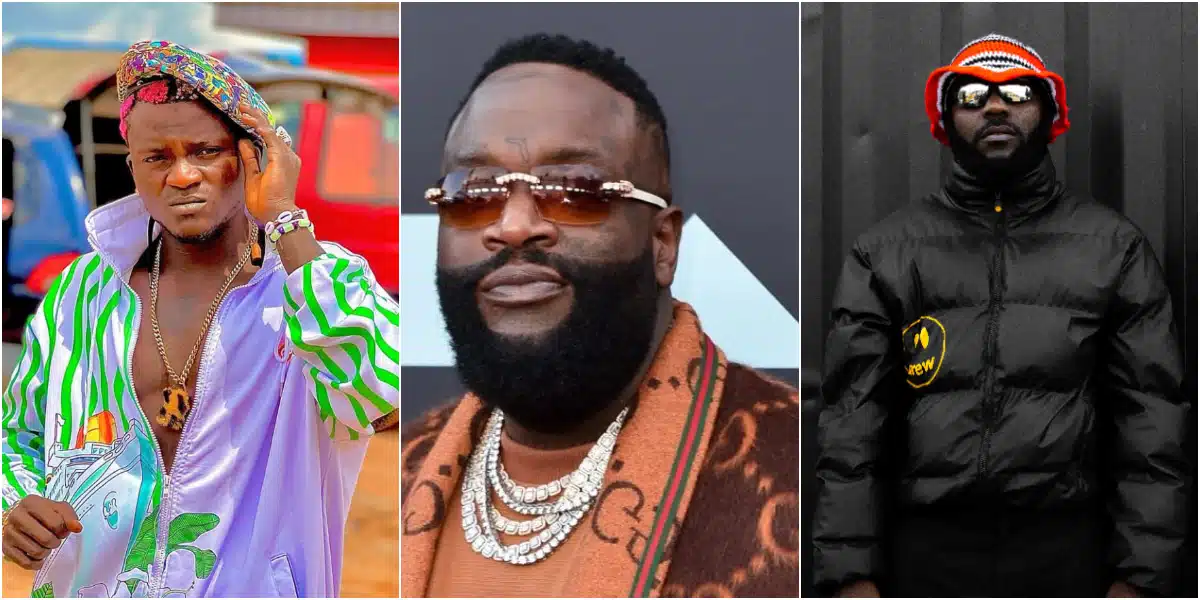 US rapper Rick Ross hints at collaborating with Portable, Odumodublvck